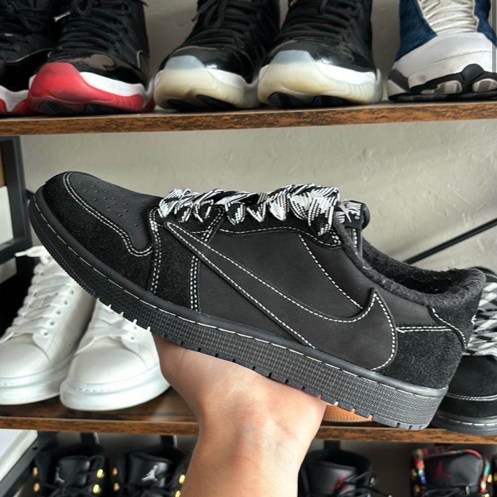 Jordan 1 Retro Low OG SP Travis Scott Black Phantom